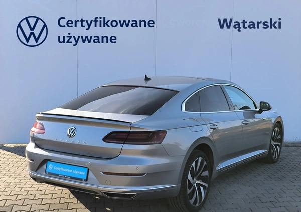 Volkswagen Arteon cena 125900 przebieg: 115418, rok produkcji 2019 z Góra małe 232